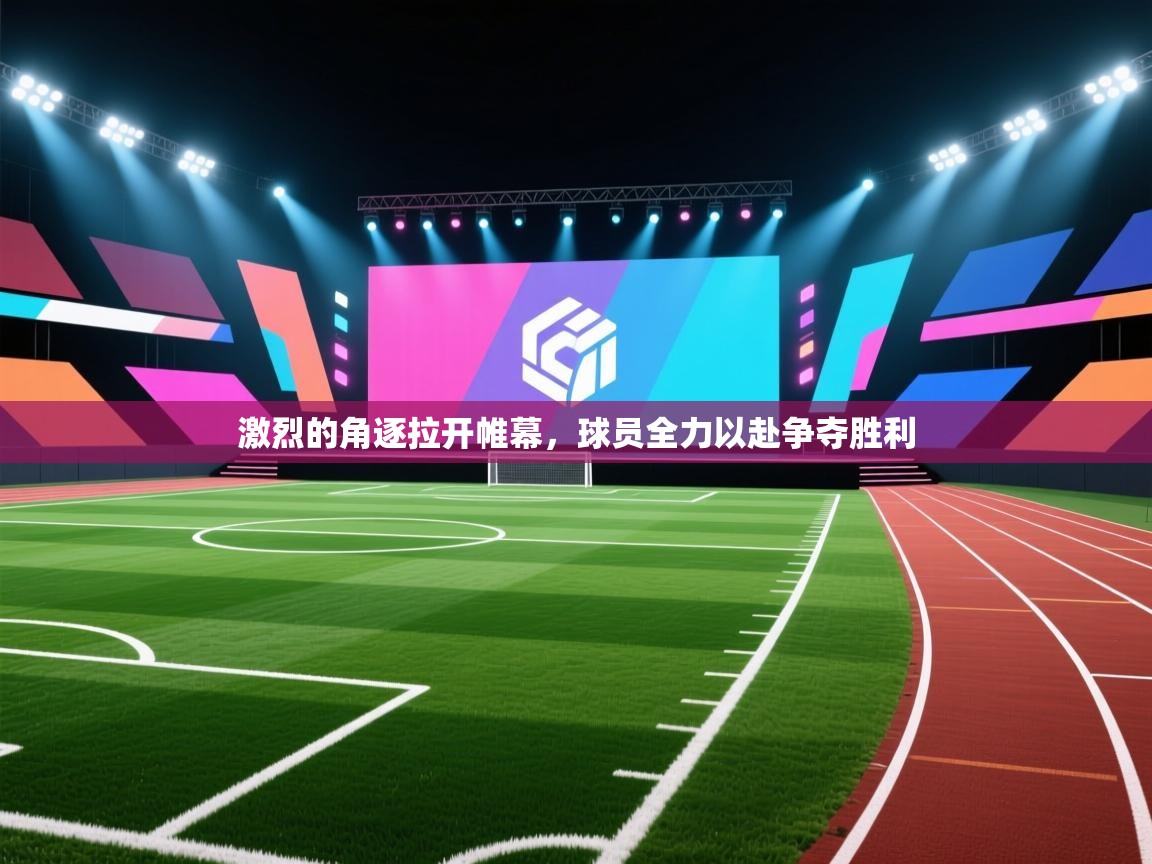 激烈的角逐拉开帷幕，球员全力以赴争夺胜利
